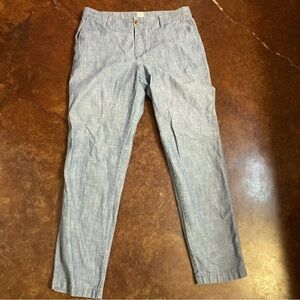 Ladies Gap Chambray Casual Pants